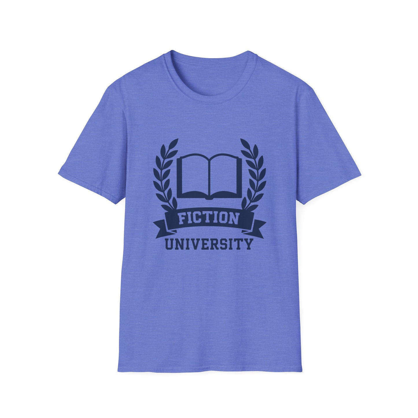 Fiction University T-shirt | Book Lover T-Shirt - Unisex Softstyle