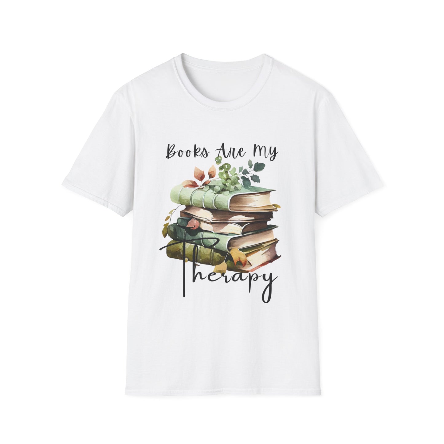 Books are my therapy t-shirt | Book Lover Unisex T-Shirt