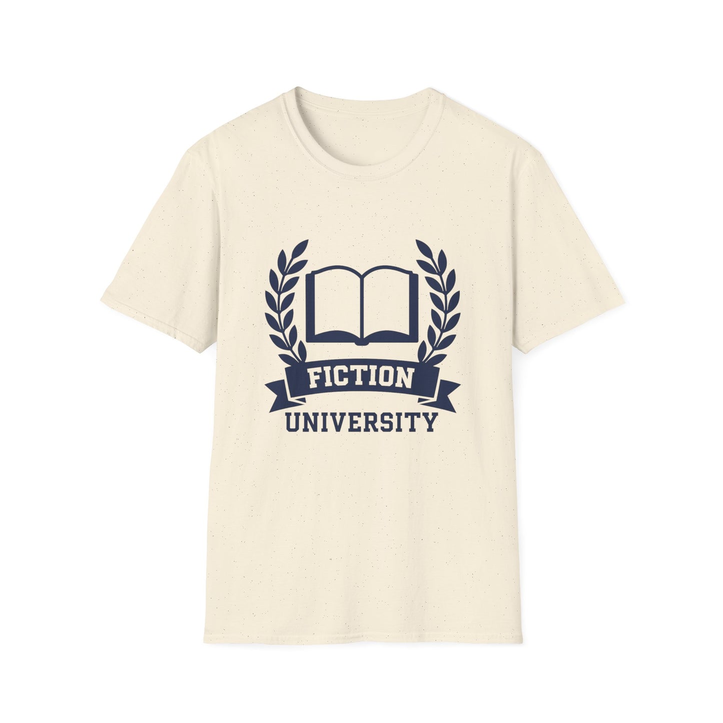 Fiction University T-shirt | Book Lover T-Shirt - Unisex Softstyle