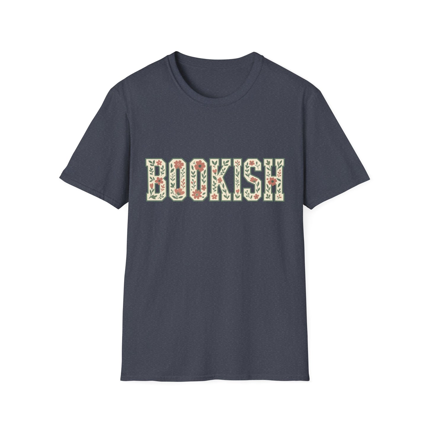 Bookish T-shirt | Botanical Book Lover's Unisex T-Shirt