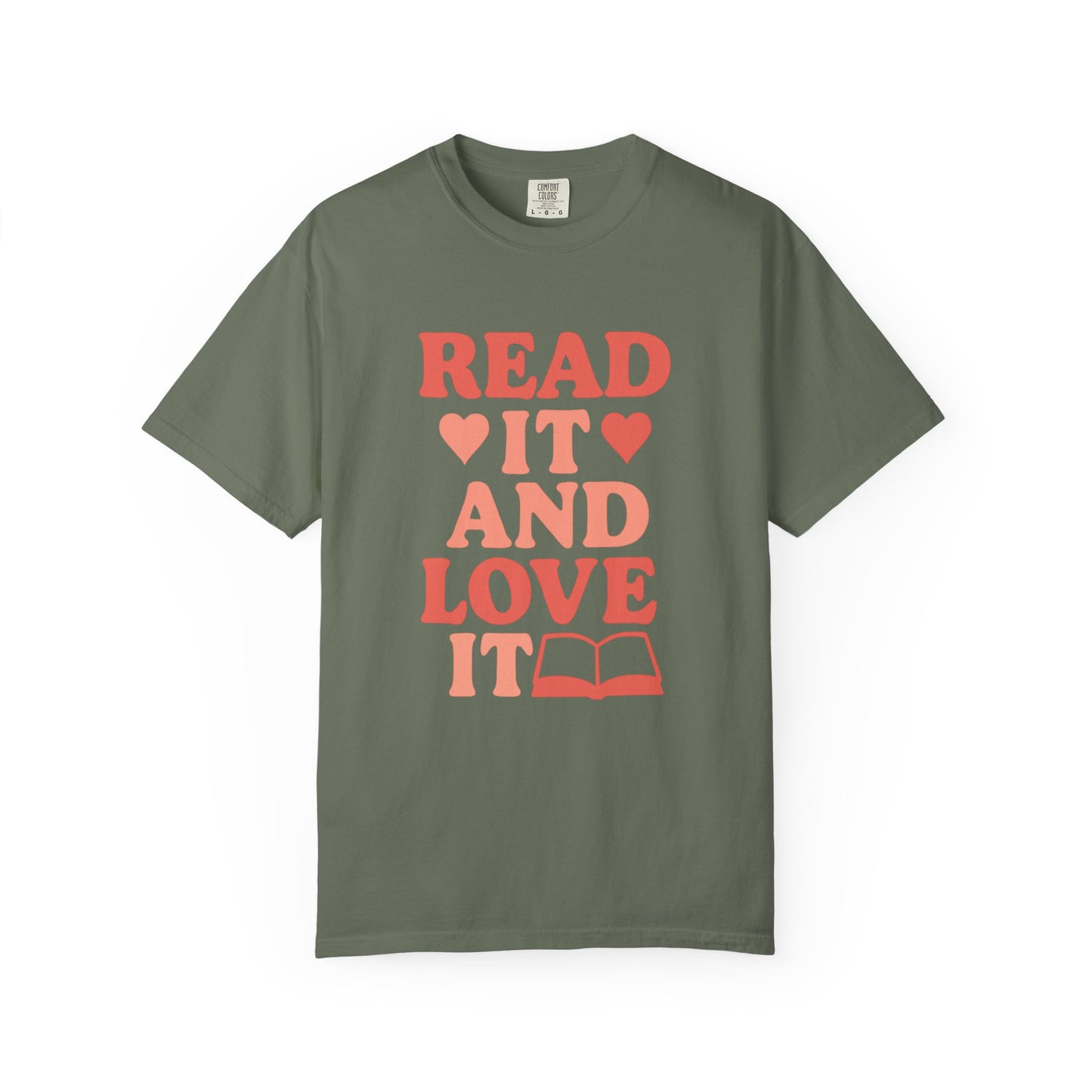 Read It Love It Book Lover's T-shirt | Comfort Colors T-shirt