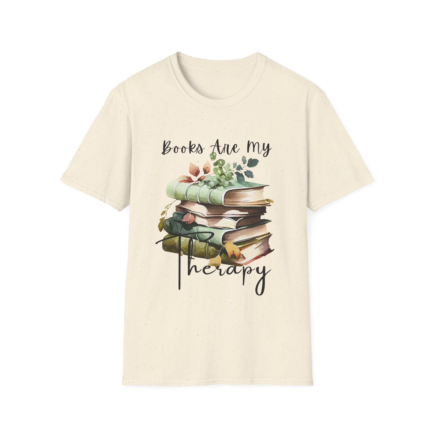Books are my therapy t-shirt | Book Lover Unisex T-Shirt