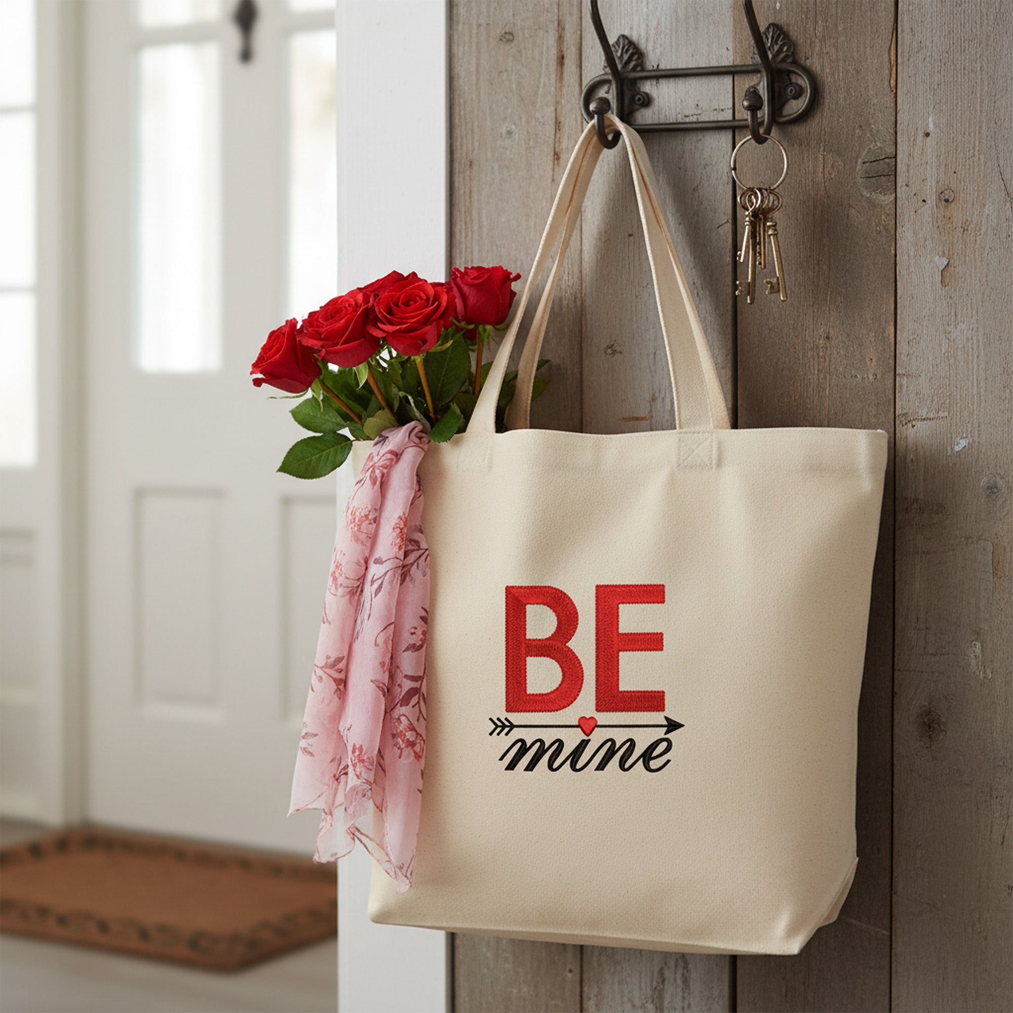 Be Mine machine embroidery design