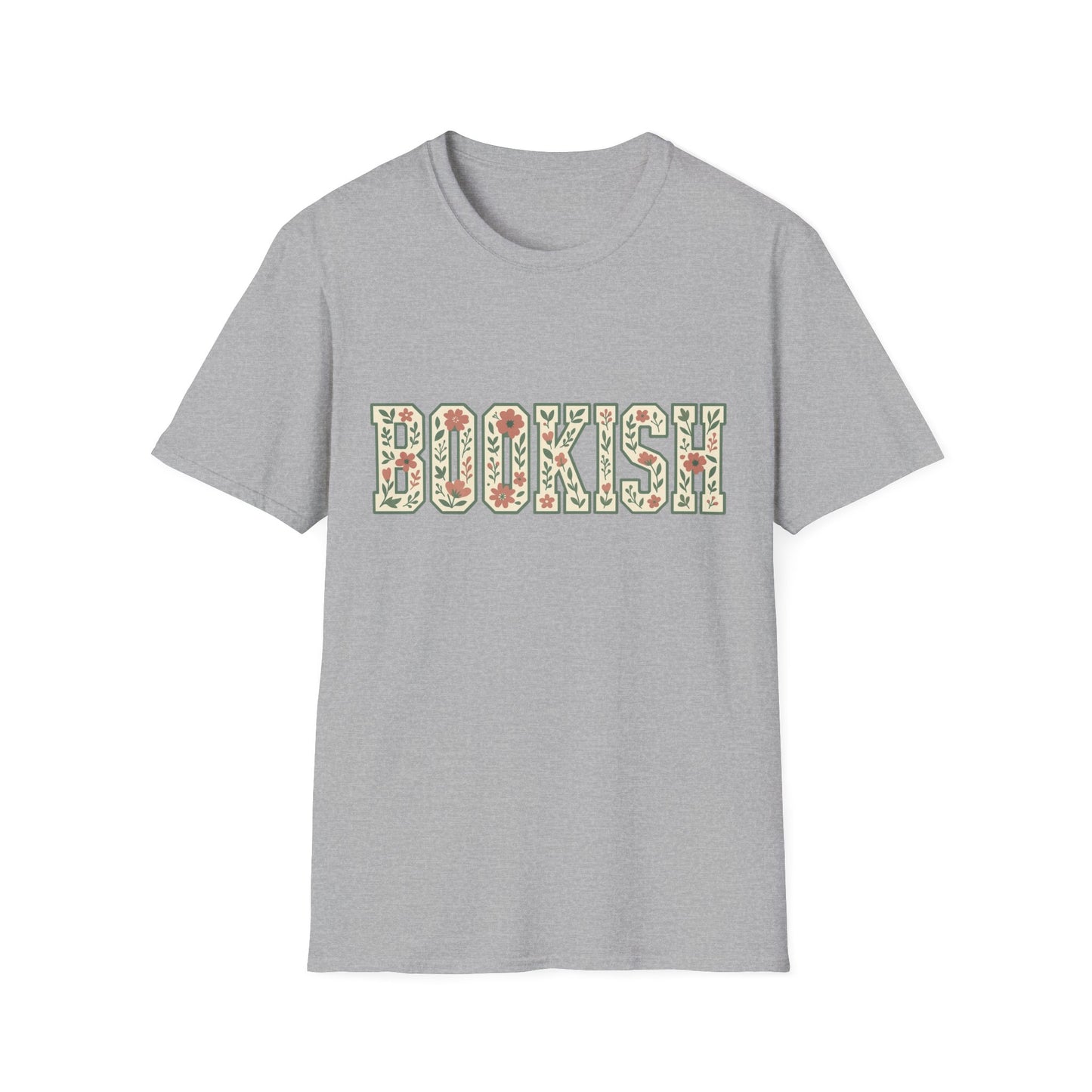 Bookish T-shirt | Botanical Book Lover's Unisex T-Shirt