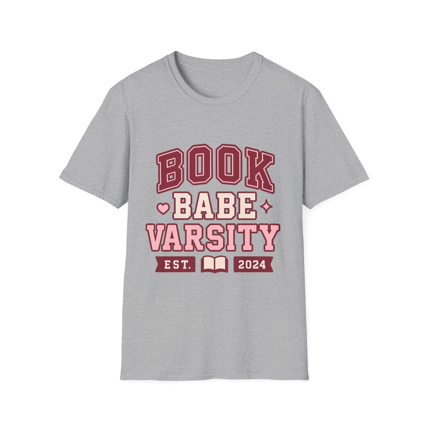 Book Babe Varsity T-Shirt | Book Lover's Unisex T-Shirt