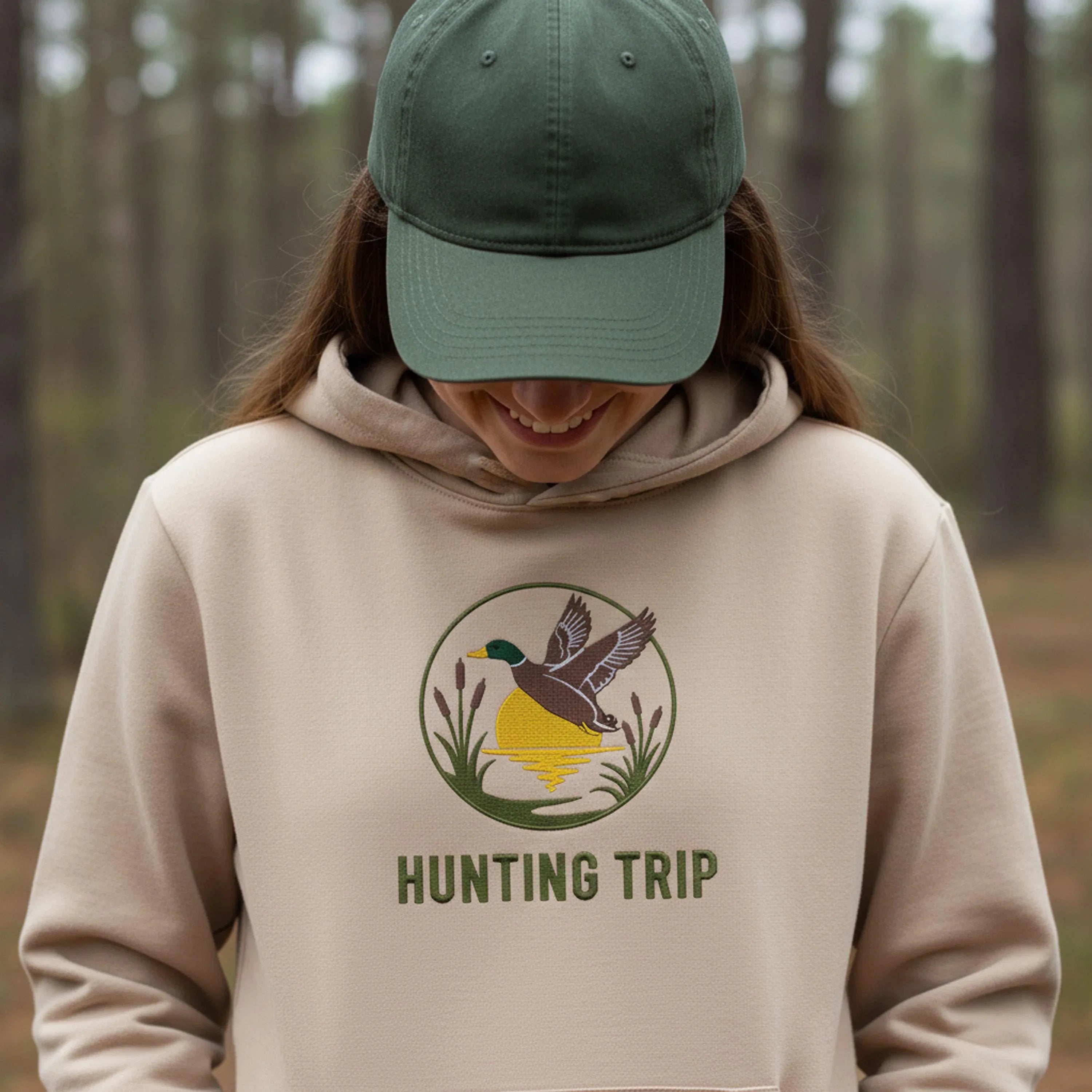 Mallard Duck Machine Embroidery Design, Wildlife Sunset Pattern (pes, dst, jef, exp) - ReadTee