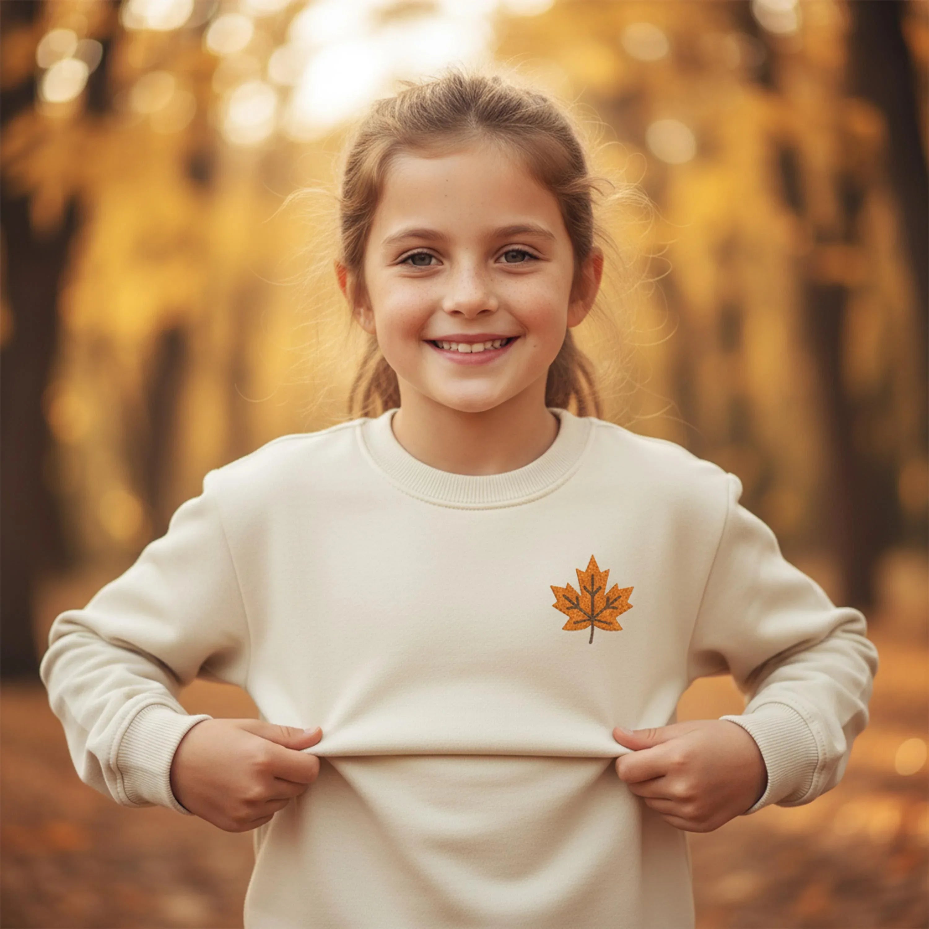 Mini Maple Leaf Machine Embroidery Design – Fall Colors (Instant Download) - ReadTee