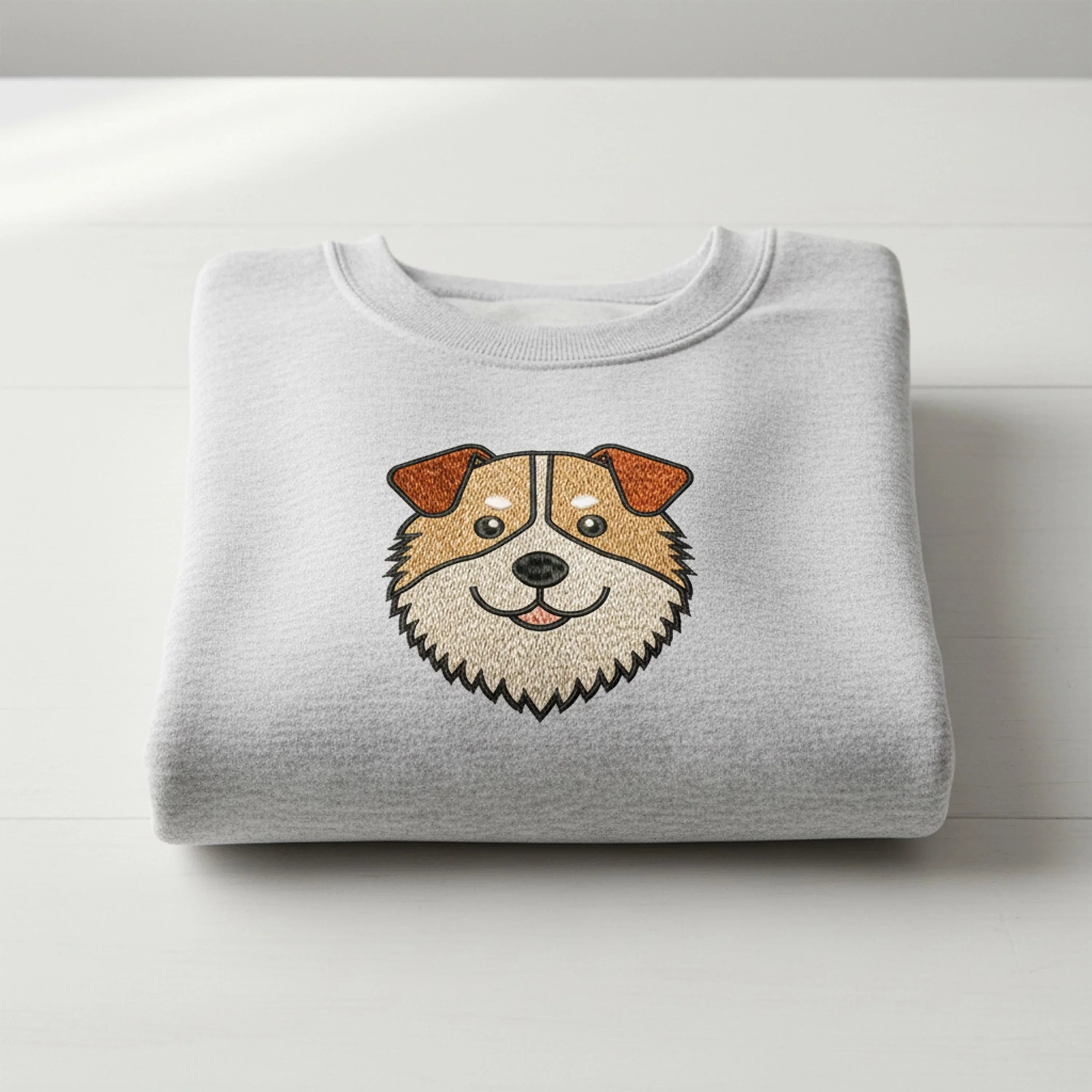 Australian Shepherd Embroidery Design, 4 Sizes Machine Embroidery File, Aussie Dog Head Pattern, Instant Download PES DST JEF, Sheltie Art - ReadTee