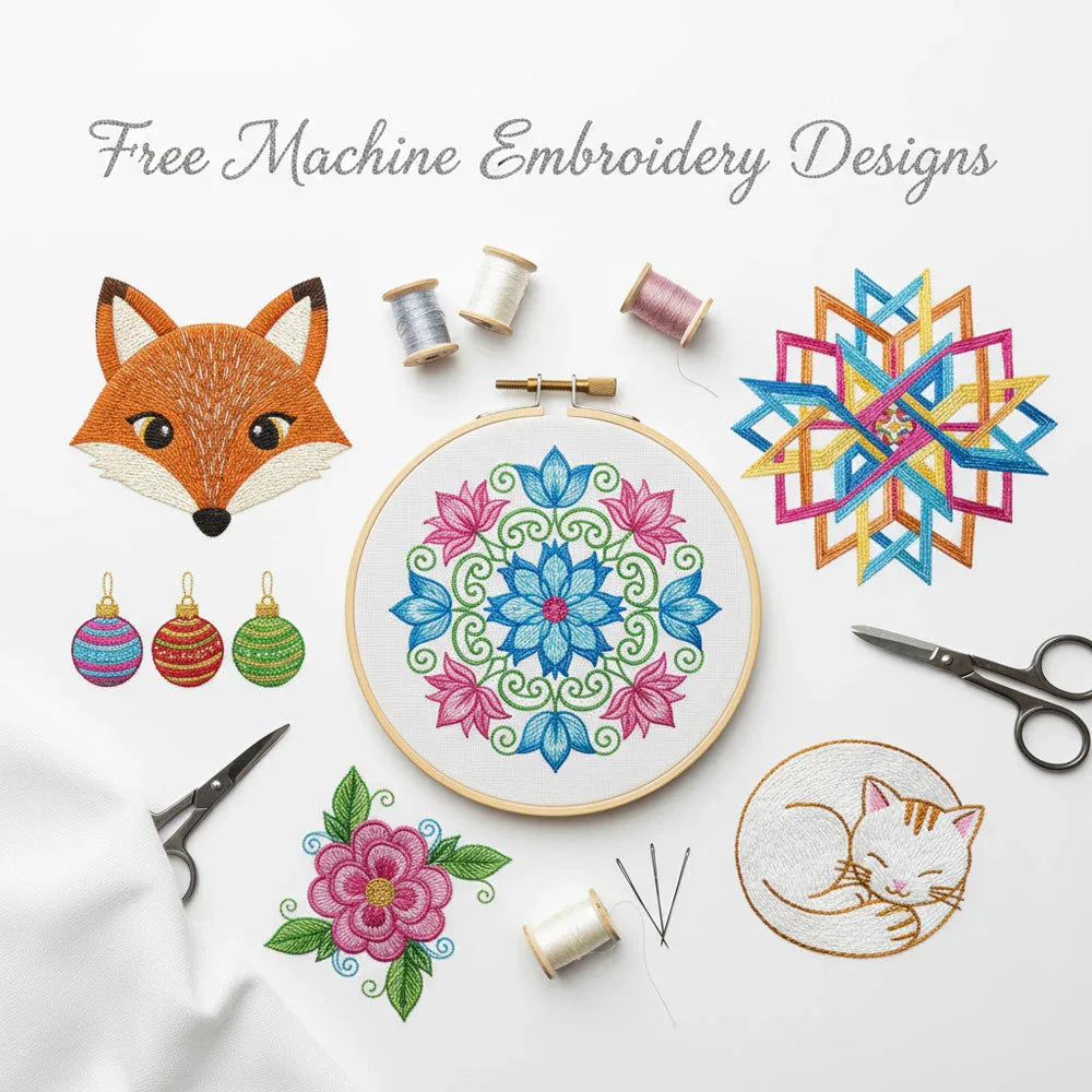 Free Embroidery Designs - ReadTee