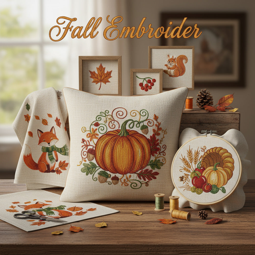 Fall Embroidery