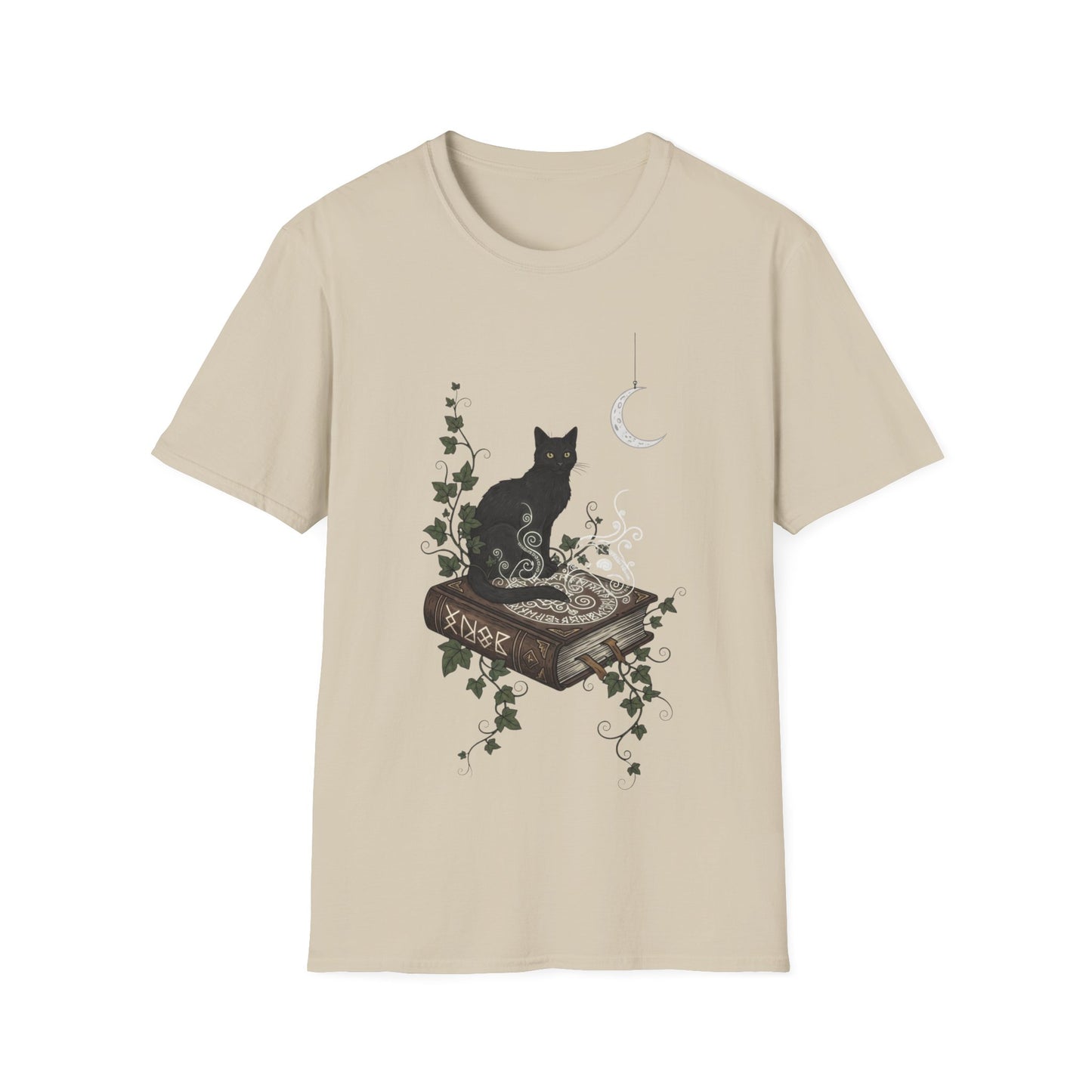 Cat & Book T-shirt | Book-Lover's Unisex T-Shirt