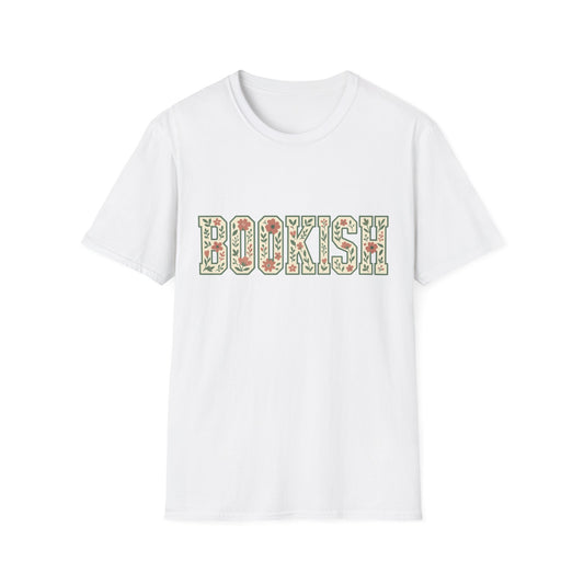 Bookish T-shirt | Botanical Book Lover's Unisex T-Shirt