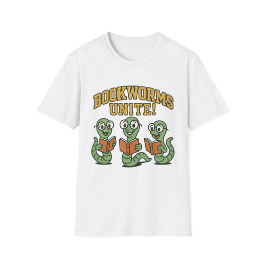 Bookworm Unite Book-lovers T-shirt