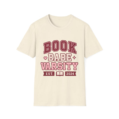 Book Babe Varsity T-Shirt | Book Lover's Unisex T-Shirt