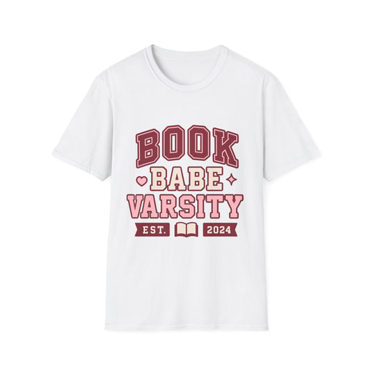 Book Babe Varsity T-Shirt | Book Lover's Unisex T-Shirt