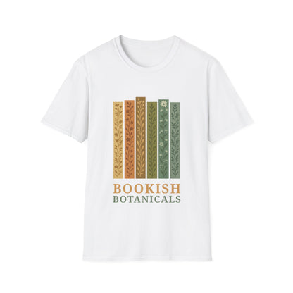 Bookish Botanicals T-shirt | Book Lover's Unisex T-Shirt