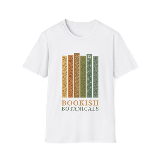 Bookish Botanicals T-shirt | Book Lover's Unisex T-Shirt