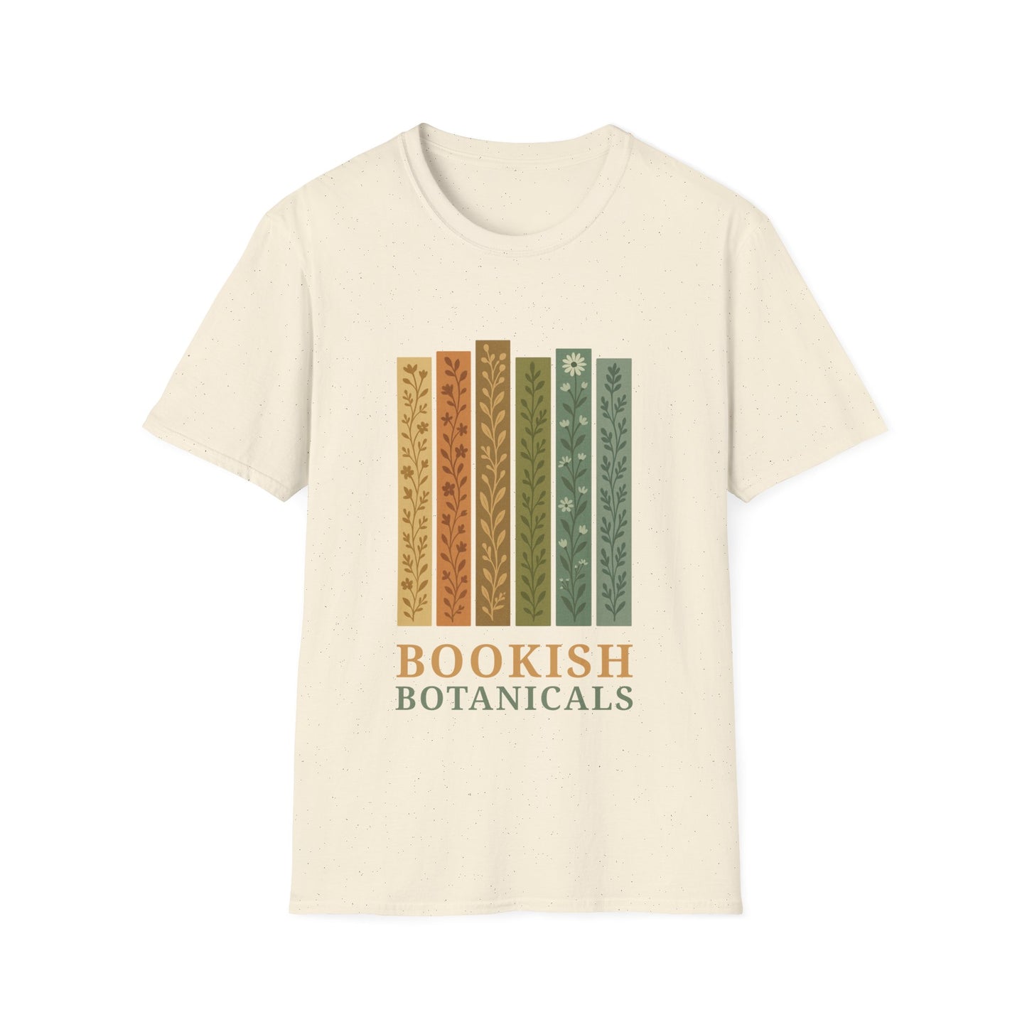 Bookish Botanicals T-shirt | Book Lover's Unisex T-Shirt