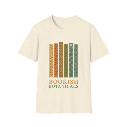 Bookish Botanicals T-shirt | Book Lover's Unisex T-Shirt