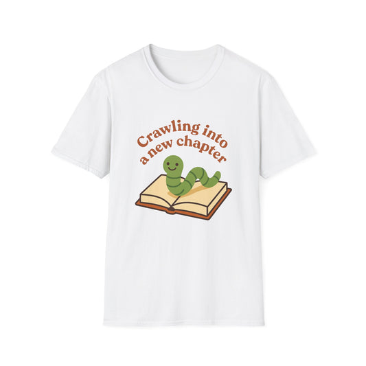 Crawling into a New Chapter Unisex T-Shirt