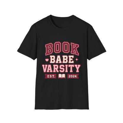 Book Babe Varsity T-Shirt | Book Lover's Unisex T-Shirt