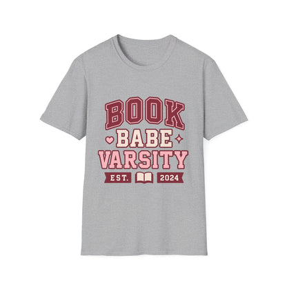 Book Babe Varsity T-Shirt | Book Lover's Unisex T-Shirt