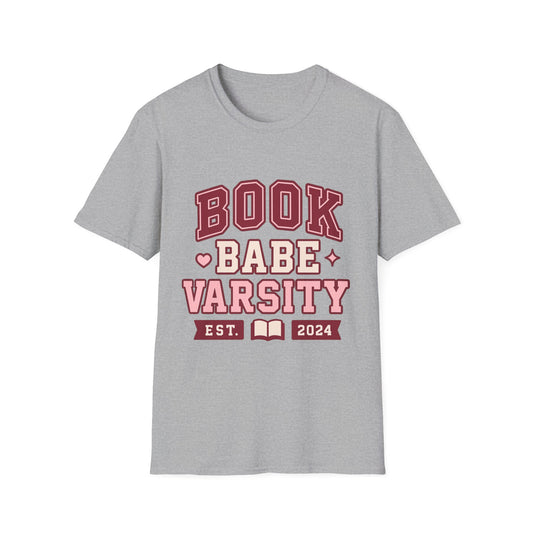 Book Babe Varsity T-Shirt | Book Lover's Unisex T-Shirt