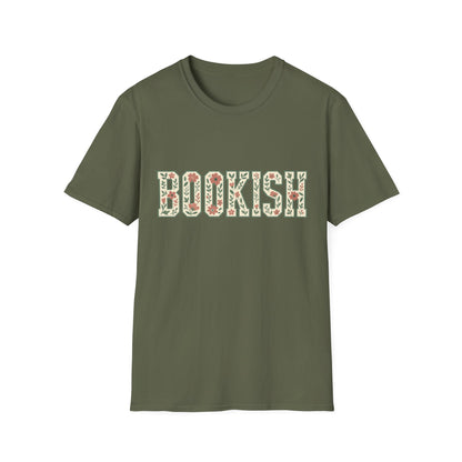 Bookish T-shirt | Botanical Book Lover's Unisex T-Shirt