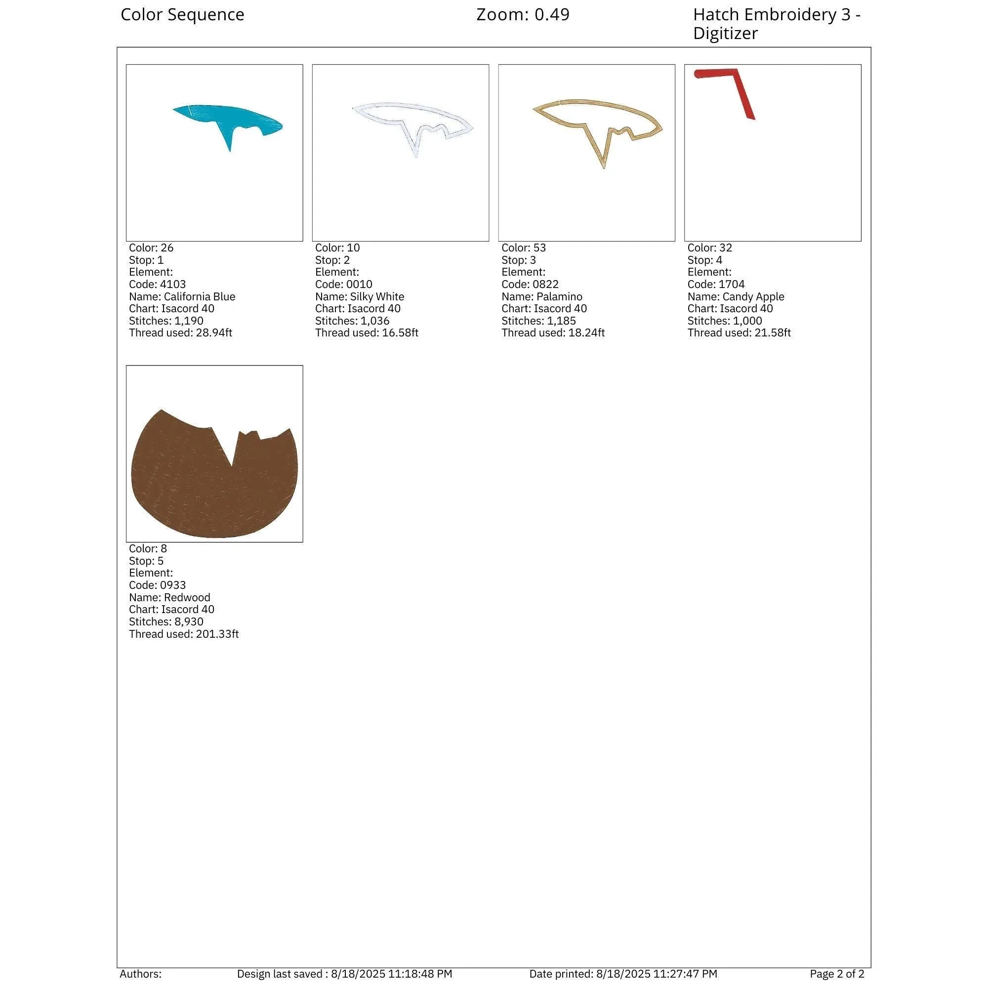 Coconut Drink Embroidery Design: Tropical Beach Cocktail Pattern (Digital Files, 5 Sizes) - ReadTee