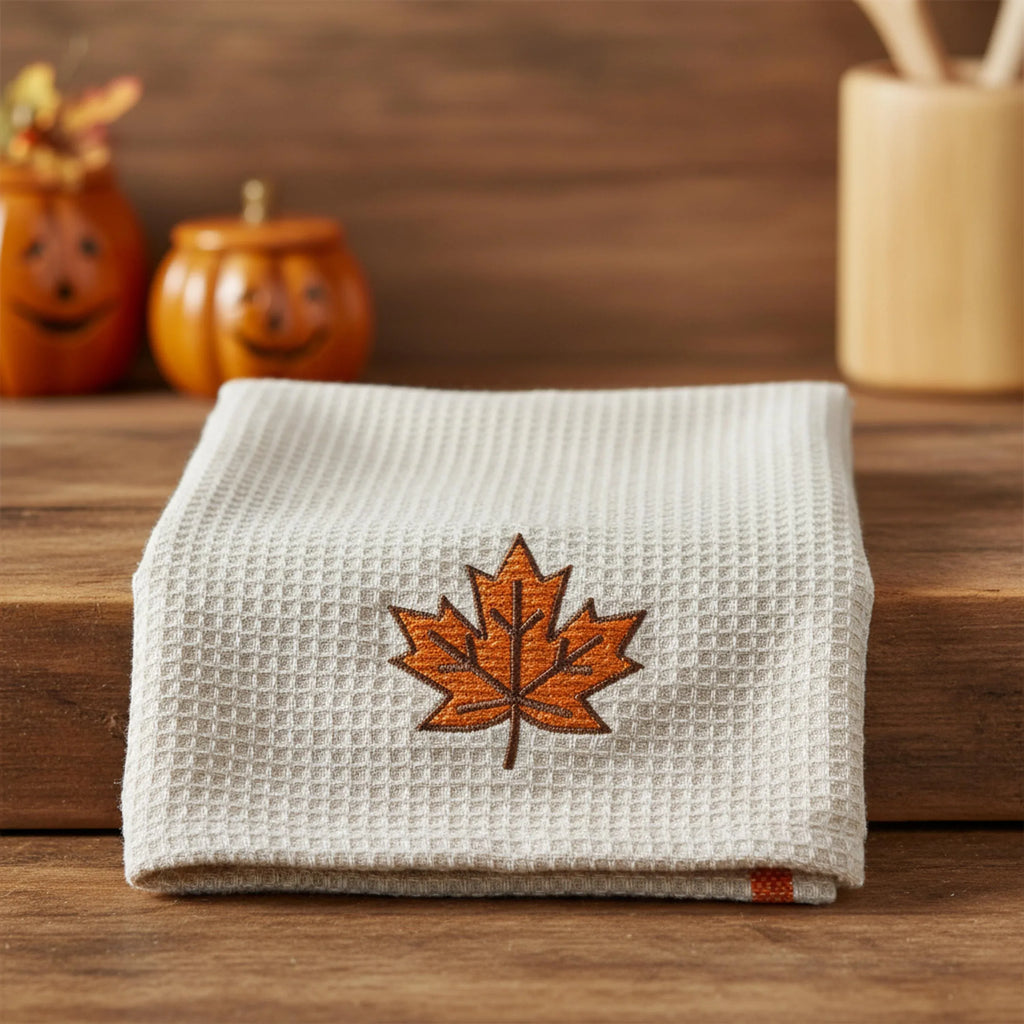 Mini Maple Leaf Machine Embroidery Design – Fall Colors (Instant Download) - ReadTee