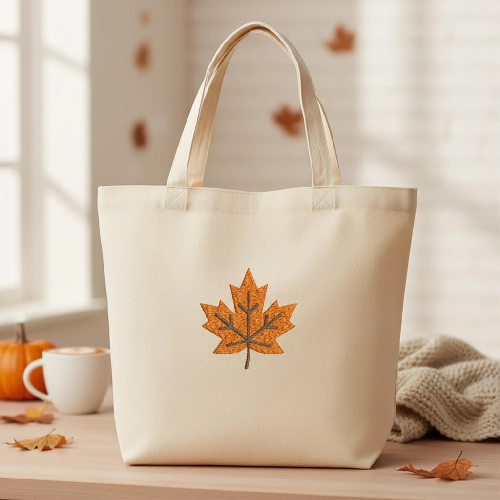 Mini Maple Leaf Machine Embroidery Design – Fall Colors (Instant Download) - ReadTee