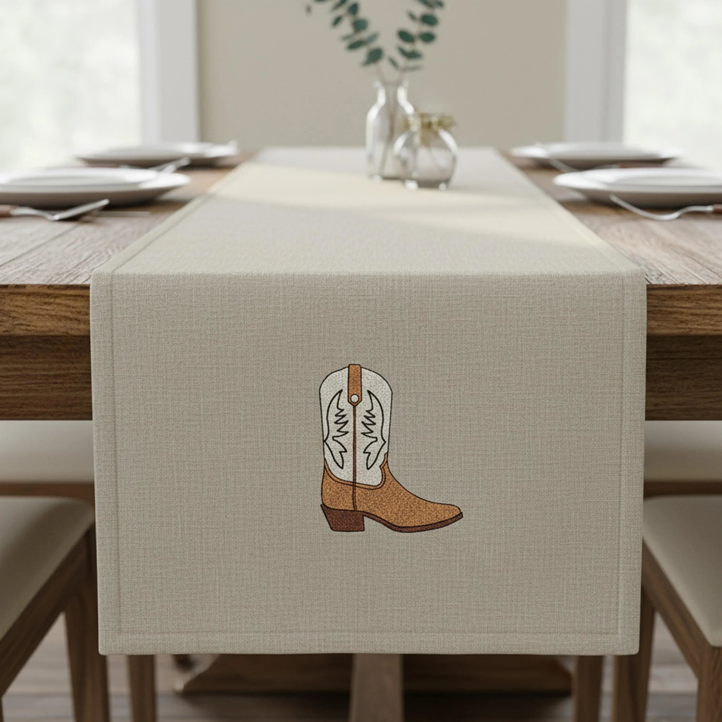 Cowboy Boot Embroidery Design | Western Stitch File (Digital Download) - ReadTee