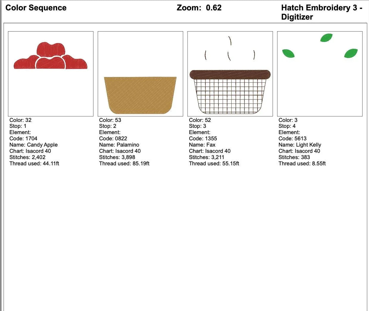 Mini Apple Basket Machine Embroidery Design – Fall Harvest (3 Sizes) (Instant Download) - ReadTee