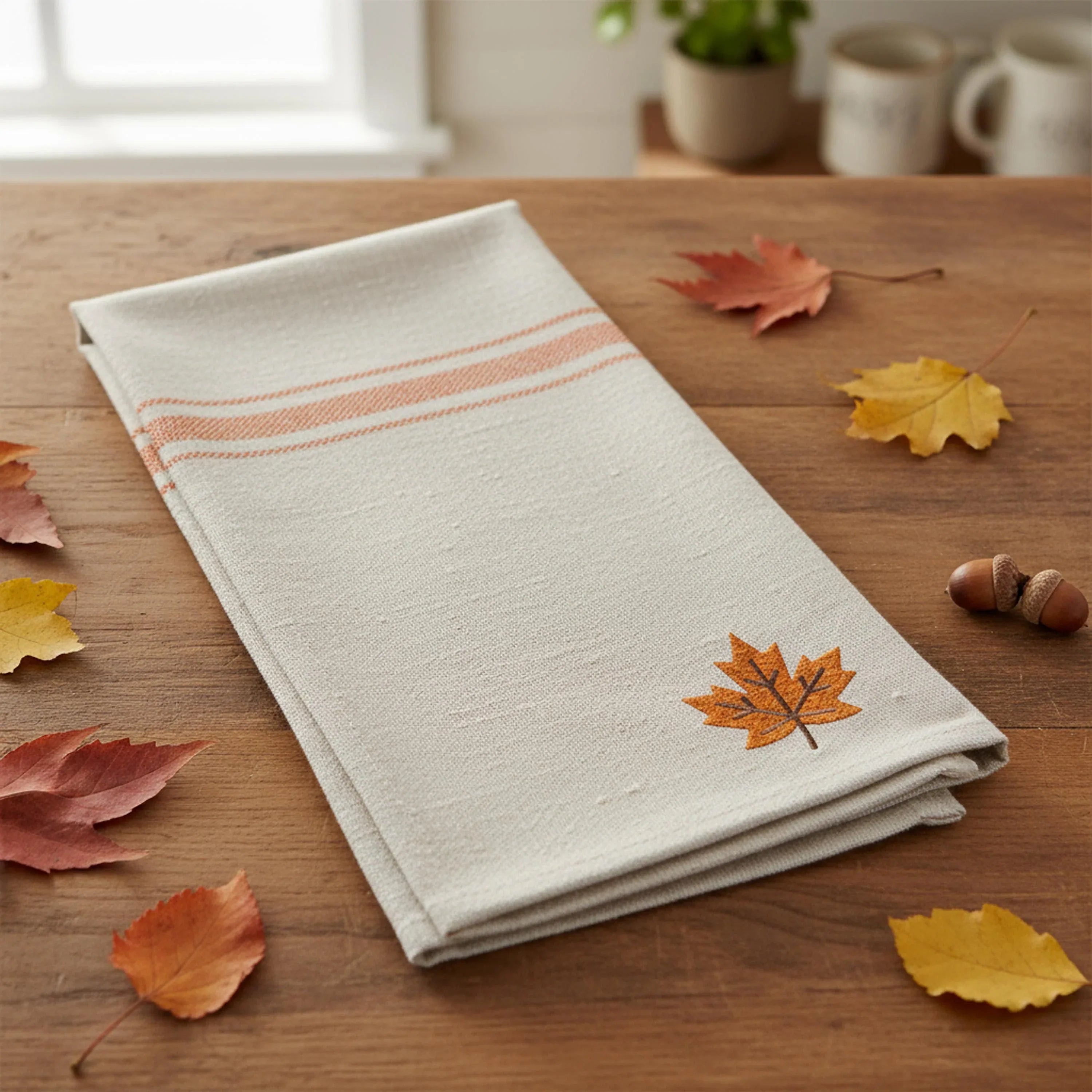 Mini Maple Leaf Machine Embroidery Design – Fall Colors (Instant Download) - ReadTee