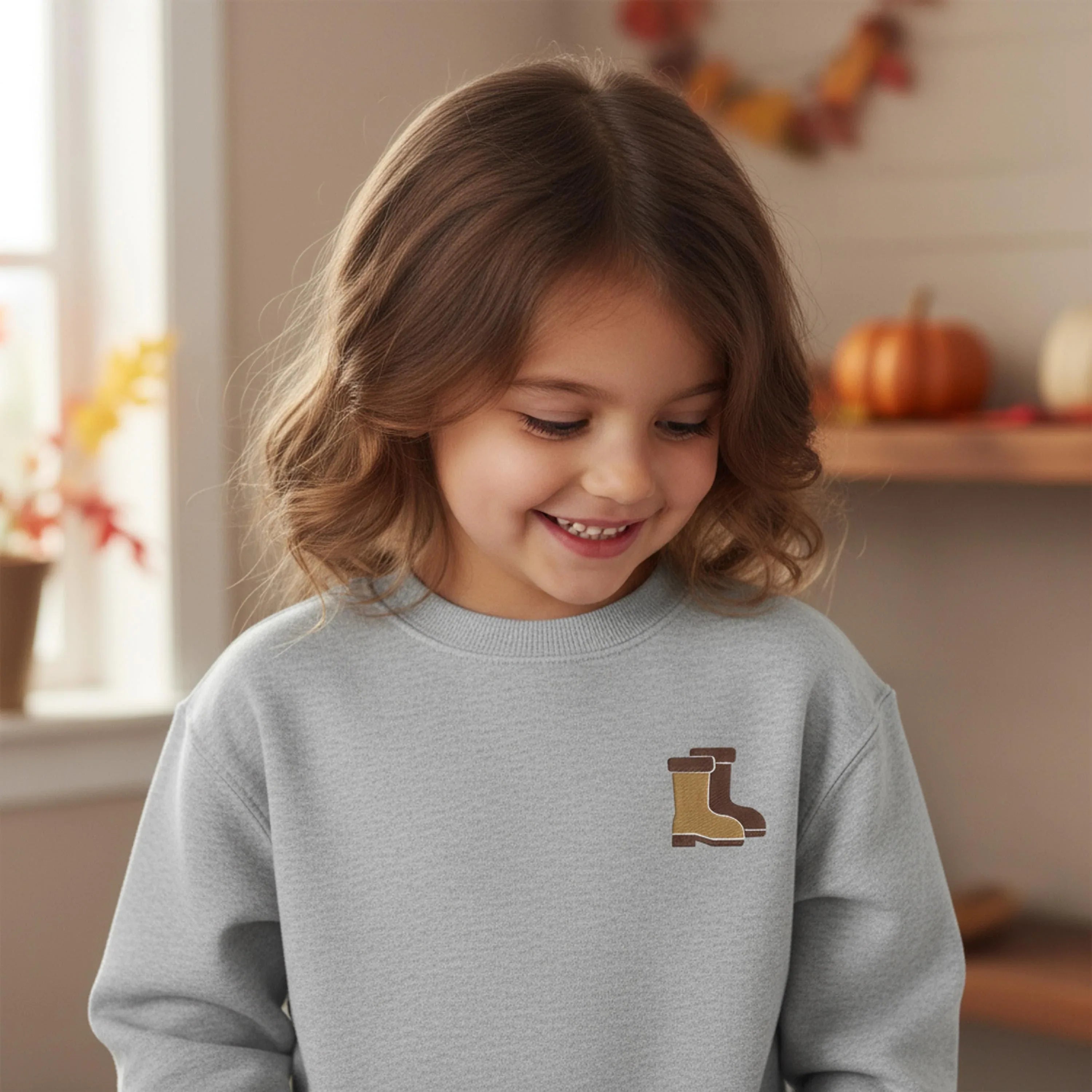 Mini Rain Boots Machine Embroidery Design – Fall Farm Garden (Instant Download) - ReadTee