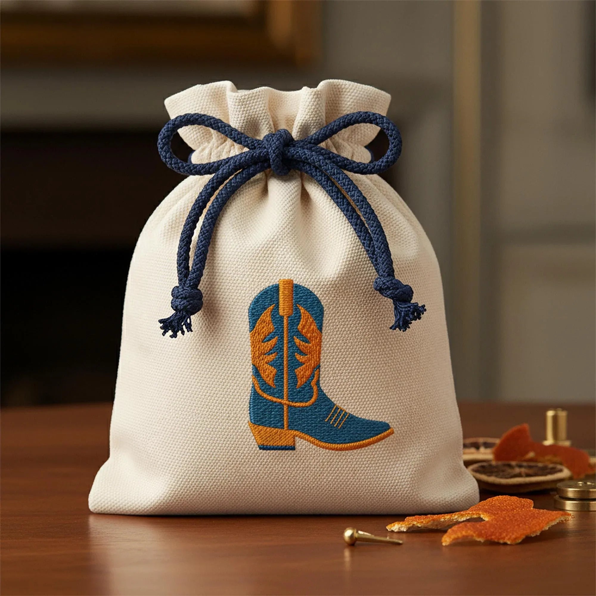 Cowboy Boot Machine Embroidery Design | Western Stitch File (7 Sizes) - ReadTee