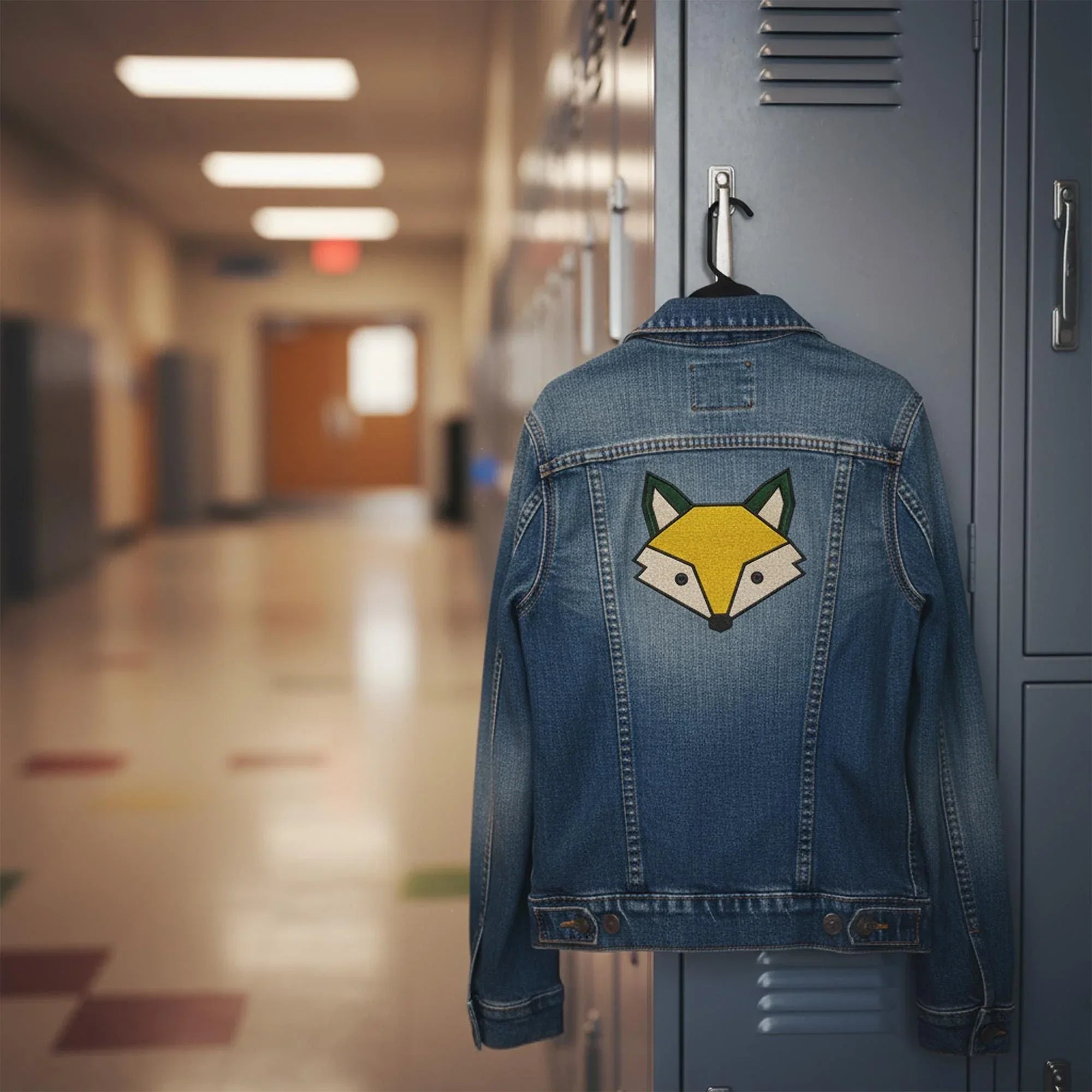 Mini Fox Embroidery Design, Geometric Woodland Animal, 4 Sizes, PES File, Machine Embroidery, Instant Download - ReadTee