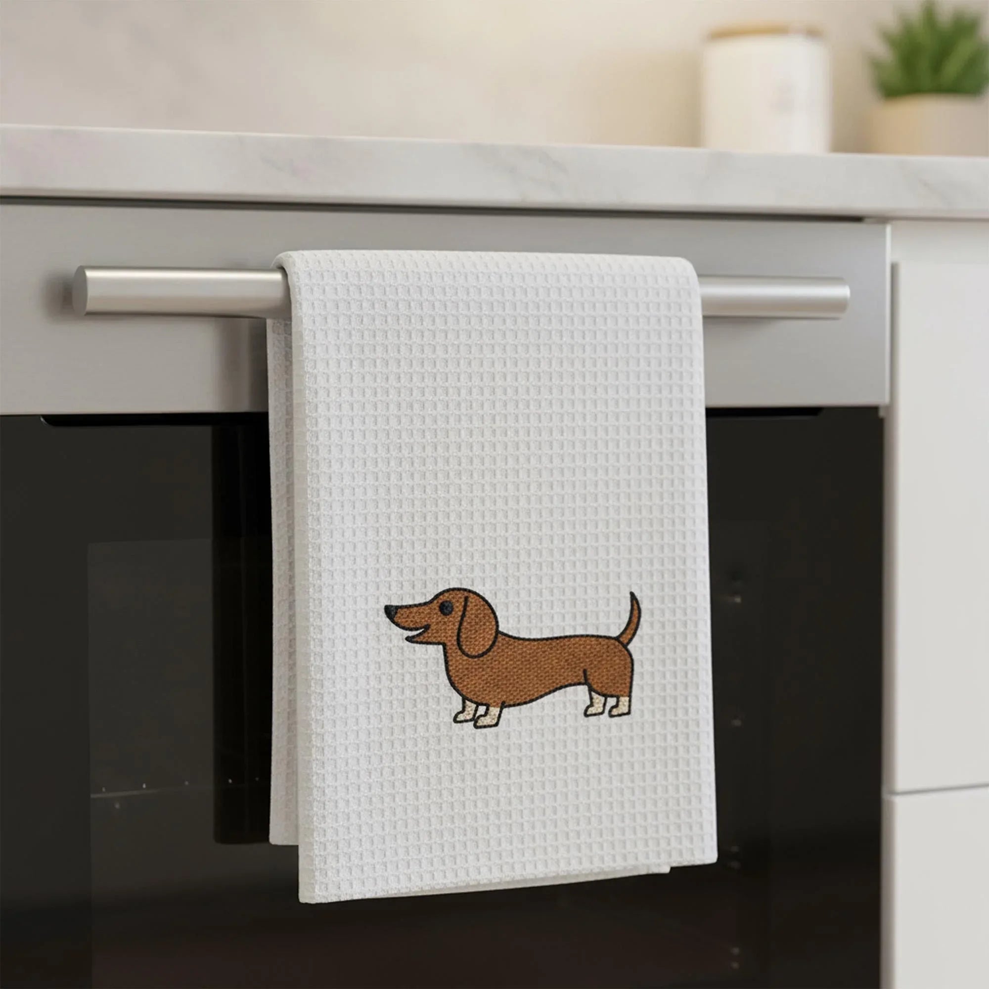 Dachshund Machine Embroidery Design, 7 Sizes, Weiner Dog File (Instant Download) - ReadTee