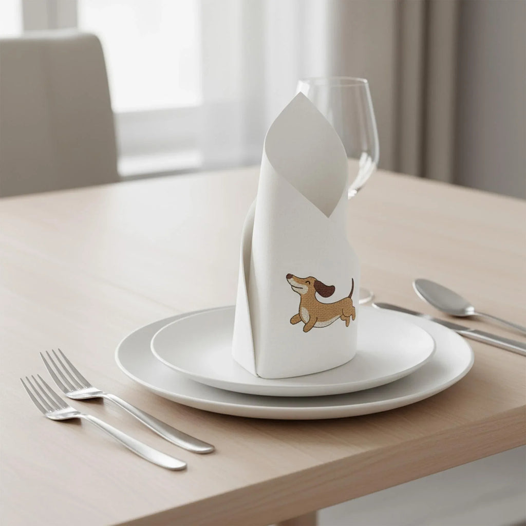 Playful Dachshund Machine Embroidery Design, 7 Sizes (Instant Download) - ReadTee