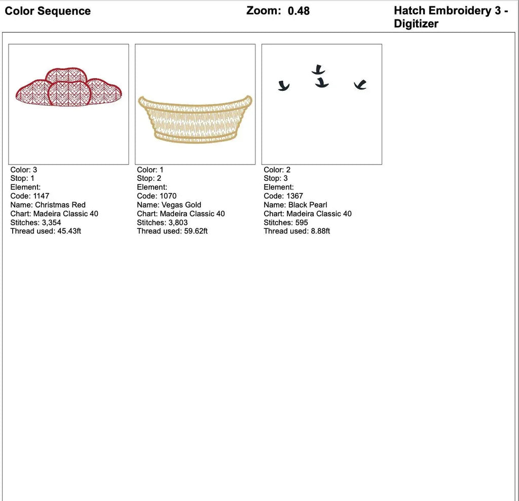 Apple Basket Embroidery Design, Modern Motif Fill Pattern, Light Stitch Fall Fruit, Kitchen Decor, Quick Stitch 5 Sizes PES DST Download - ReadTee
