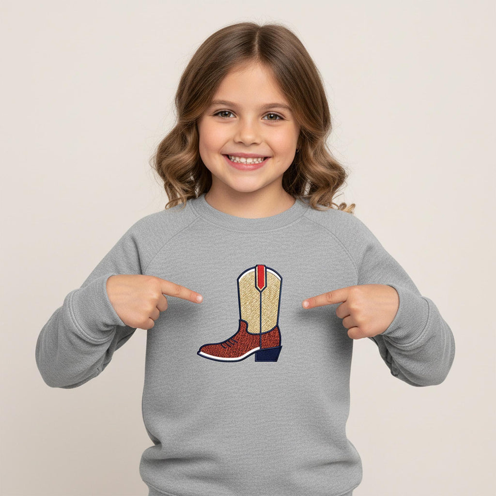 Western Cowboy Boot Embroidery, Cowgirl Boot Machine Design, 5 Sizes Digital File, Rodeo Wear Pattern, Instant Download PES DST JEF - ReadTee