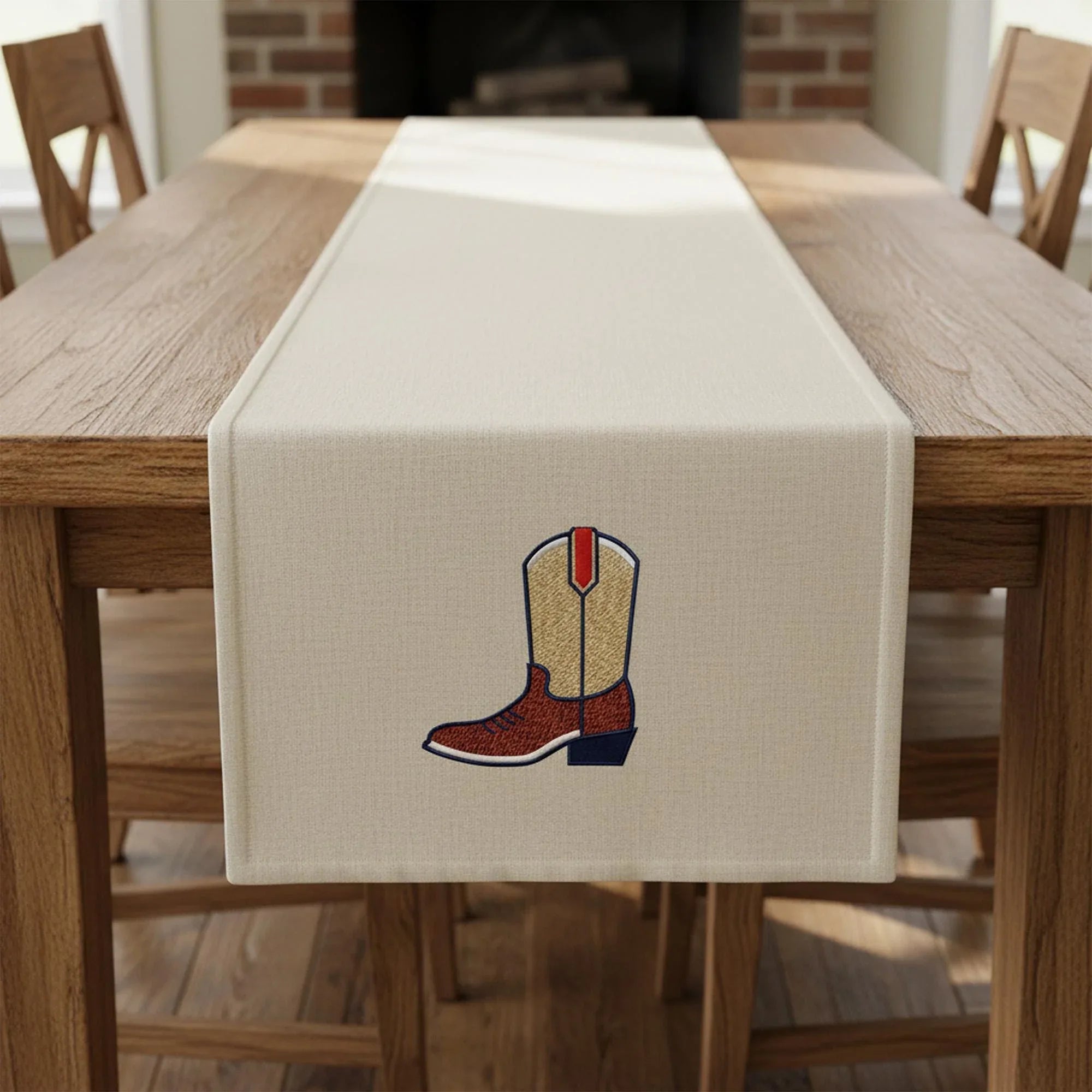 Western Cowboy Boot Embroidery, Cowgirl Boot Machine Design, 5 Sizes Digital File, Rodeo Wear Pattern, Instant Download PES DST JEF - ReadTee