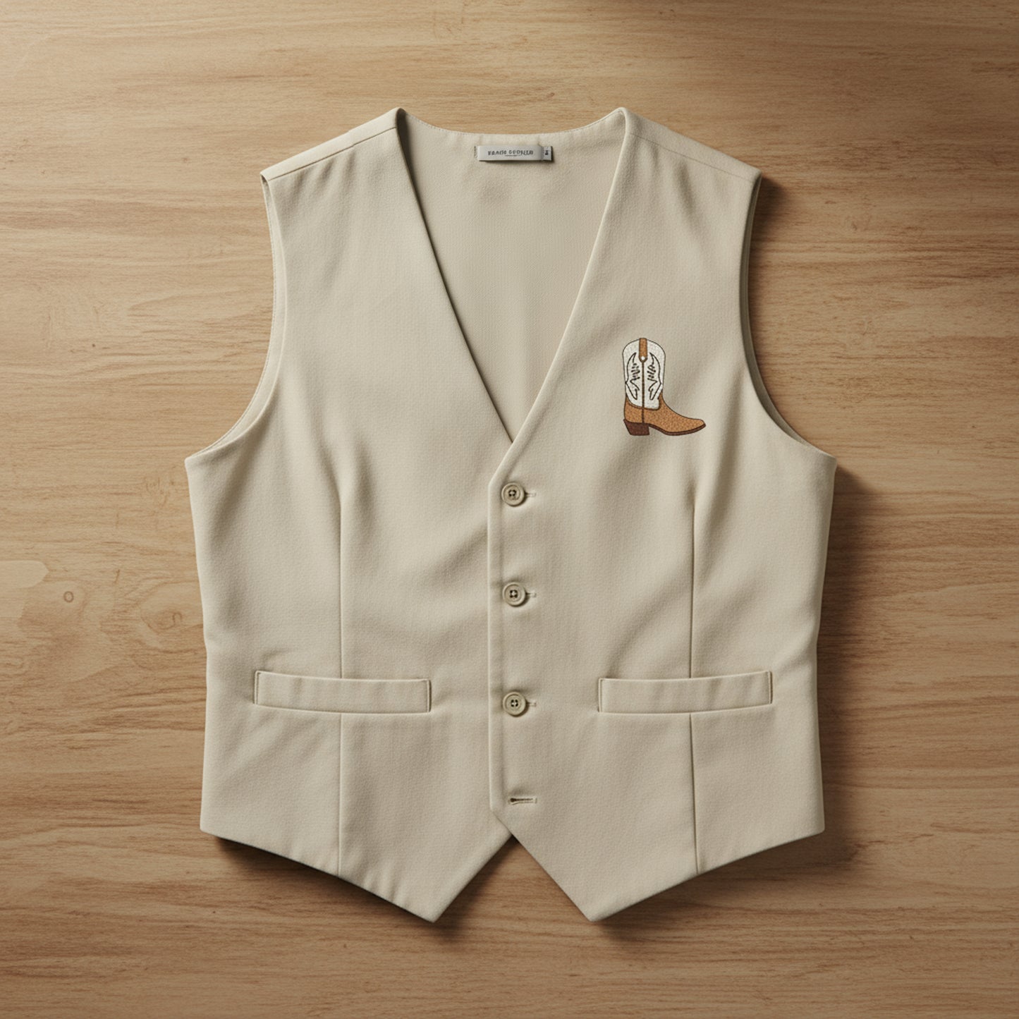 Cowboy Boot Embroidery Design | Western Boot Stitch File