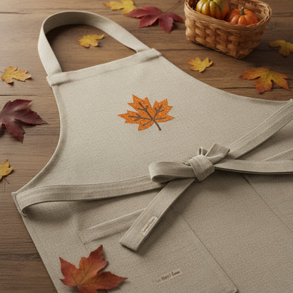 Mini Maple Leaf Machine Embroidery Design | 3 Sizes | Fall Autumn Leaf