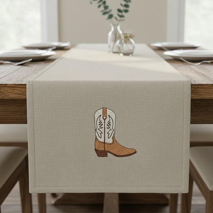 Cowboy Boot Embroidery Design | Western Boot Stitch File