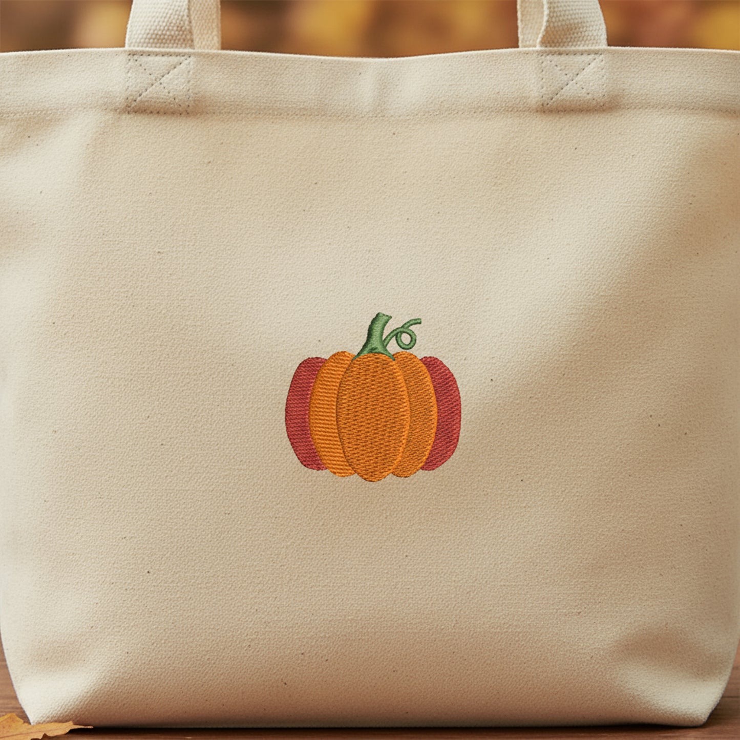 Mini Pumpkin Machine Embroidery Design - 3 Sizes